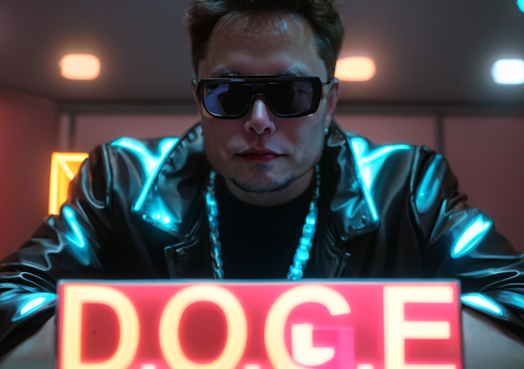 AI-Generated Elon Musk D.O.G.E The Future of Crypto and AI