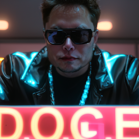 AI-Generated Elon Musk D.O.G.E The Future of Crypto and AI