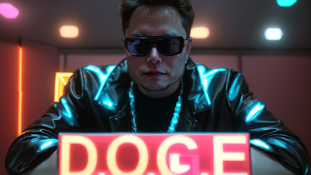 AI-Generated Elon Musk D.O.G.E The Future of Crypto and AI